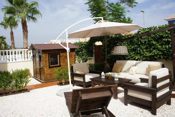 Casa rural para 6 personas, con jardín además de piscina y terraza, Se admiten mascotas en Algorfa - 4