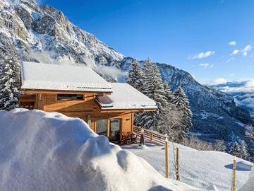 Ferienhaus für 10 Personen, mit Ausblick und Garten in der Schweiz
