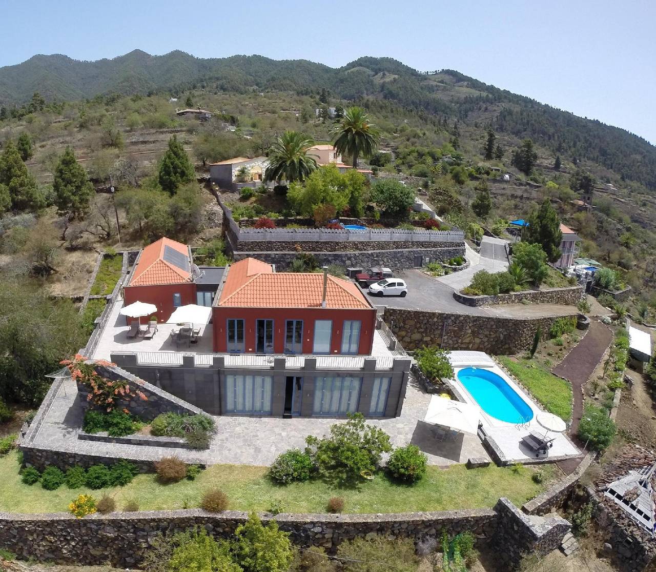 Villa for 8 Guests in Tijarafe, La Palma North