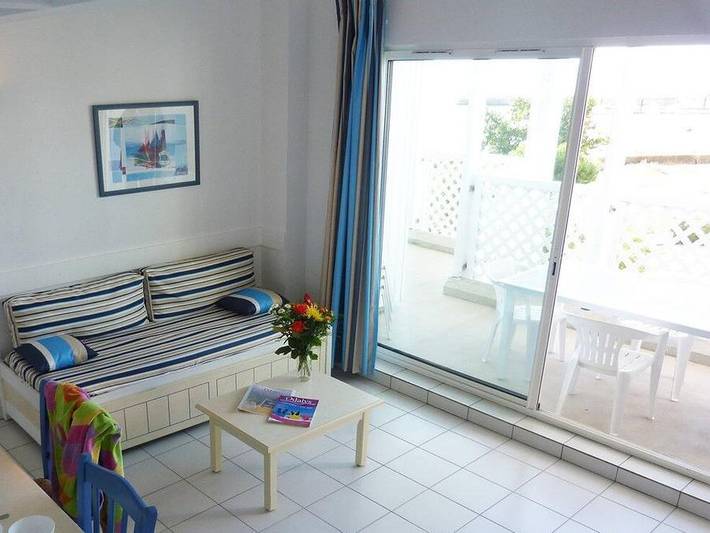 Studio entier, Résidence Odalys Référence Les Terrasses de Fort Boyard - Studio 3 personnes - 2/3 pers. in Fouras, Région de Rochefort