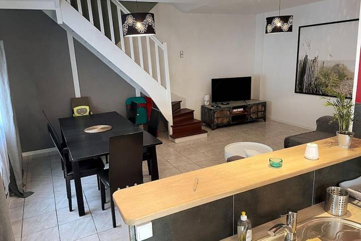 Location de vacances pour 8 personnes, avec terrasse dans Plage De La Greve A Cherrueix - 3