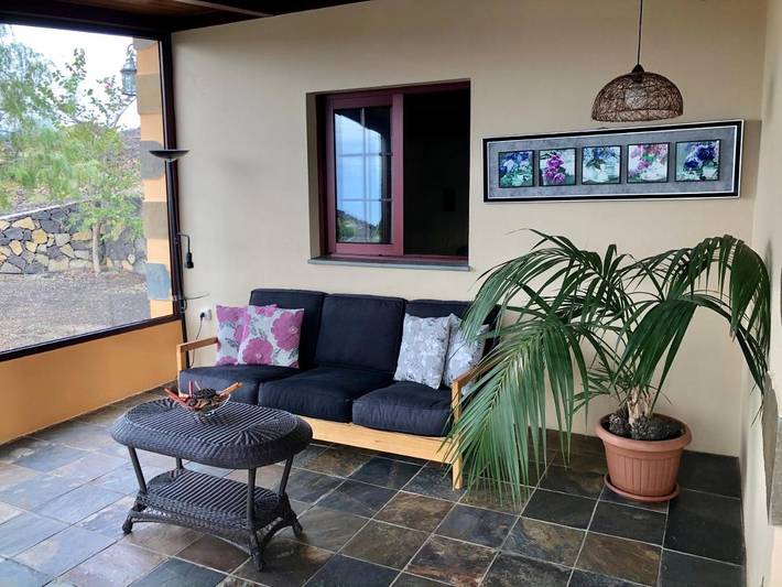 Ferienhaus für 3 Personen, mit Terrasse und Garten sowie Ausblick in Las Manchas - 2