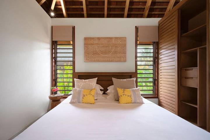 Cottage pour 3 personnes, avec balcon ainsi que piscine et jardin
