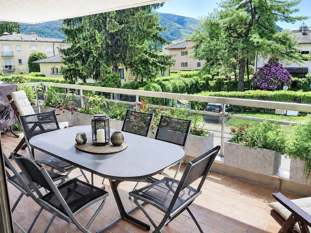 Appartamento intero, Appartamento vacanze per 4 persone con panorama in Ascona, Alpi Ticinesi e del Verbano