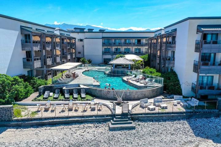 Hôtel pour 2 personnes, avec terrasse et piscine, animaux acceptés dans la Ravine Blanche - 3