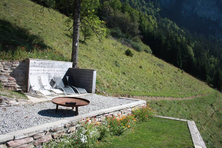 Chalet 'La Case' mit Bergblick in Abondance, Les Portes du Soleil