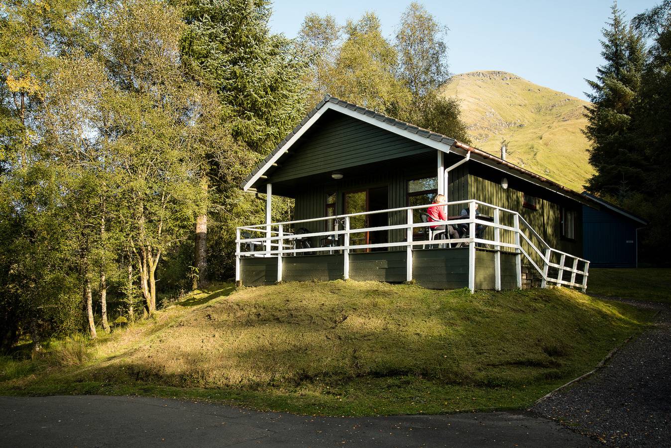 Osprey Lodge with river and mountain view in Stirling und Umgebung
