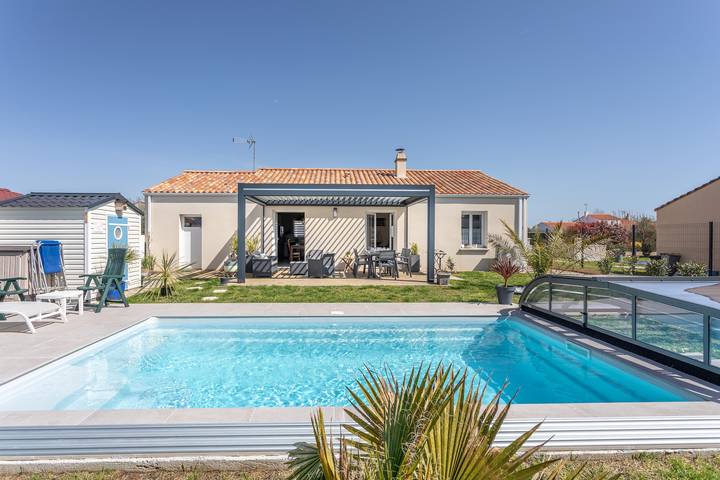 Maison de vacances pour 6 personnes, avec Jardin