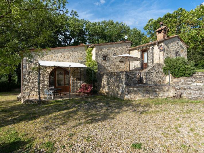 Location de vacances pour 6 personnes, avec terrasse ainsi que jardin et vue à Castellina in Chianti - 2