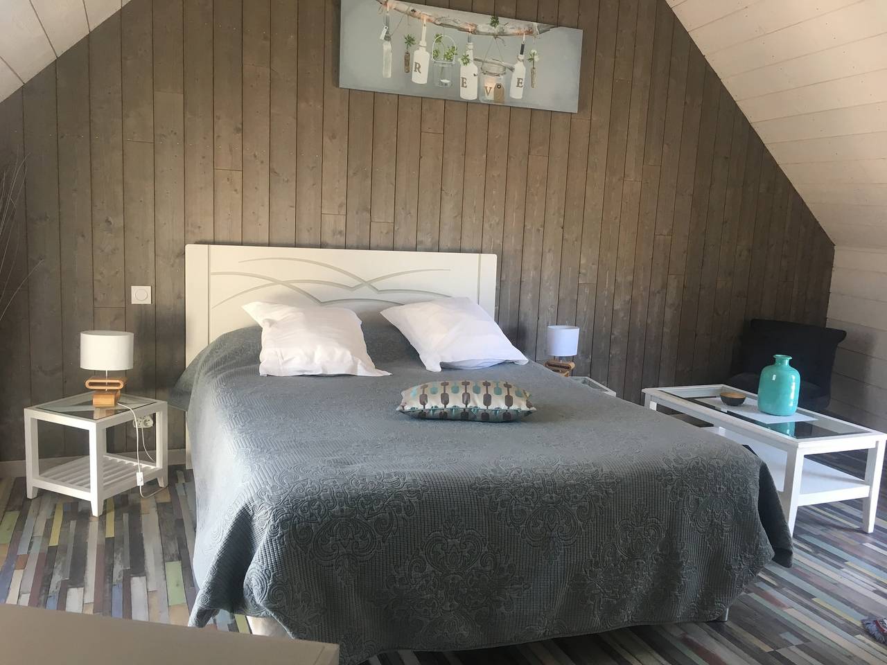 Chambre d’hôtes « La Bohème » avec jardin partagé et Wi-Fi in Saint-Donan, Cotes-d'Armor