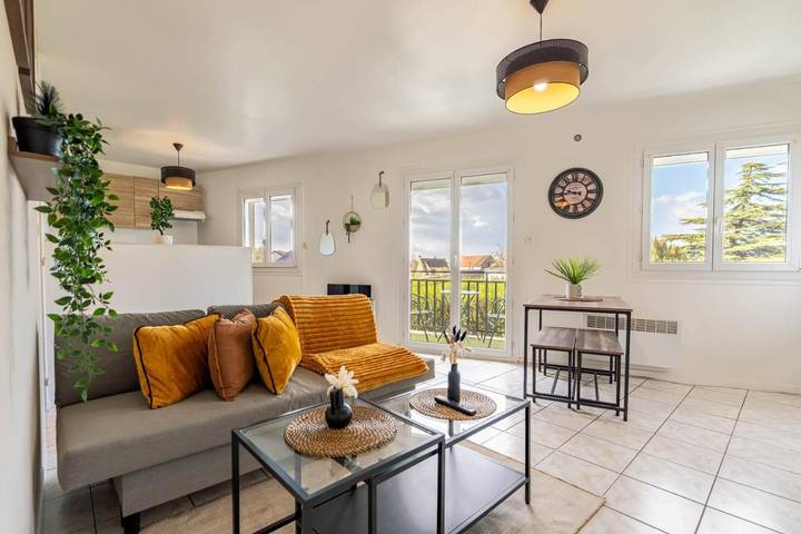 Appartement de vacances pour 4 personnes, avec balcon et vue