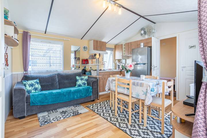 Camping pour 6 personnes, avec bassin pour enfant, animaux acceptés à Saint-Hilaire-de-Riez - 3