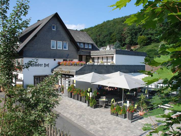 Hotel für 2 Personen, mit Terrasse