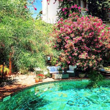 Hôtel pour 2 personnes, avec vue ainsi que jardin et piscine à Bodrum