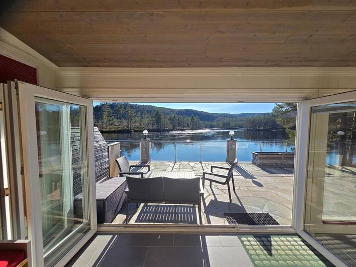 Ferienwohnung für 3 Personen, mit Sauna und Terrasse sowie Ausblick - 1