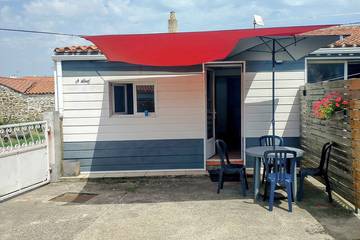 Gîte pour 2 personnes, avec terrasse et jardin, animaux acceptés à Olonne-sur-Mer
