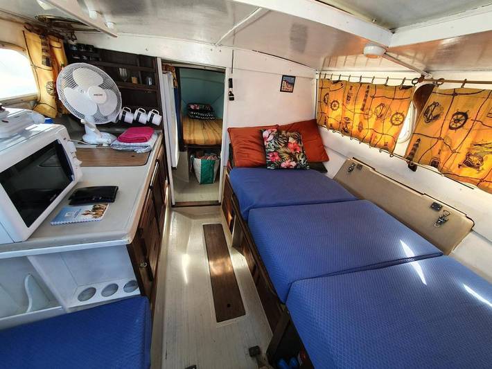 Bateau pour 4 personnes, avec vue et terrasse en Nouvelle-Aquitaine - 3