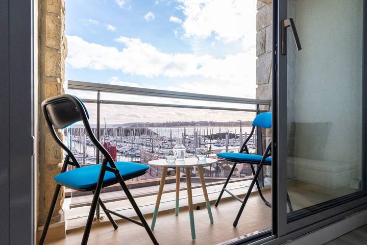 Appartement de vacances pour 2 personnes, avec Balcon à Saint-Cast-le-Guildo