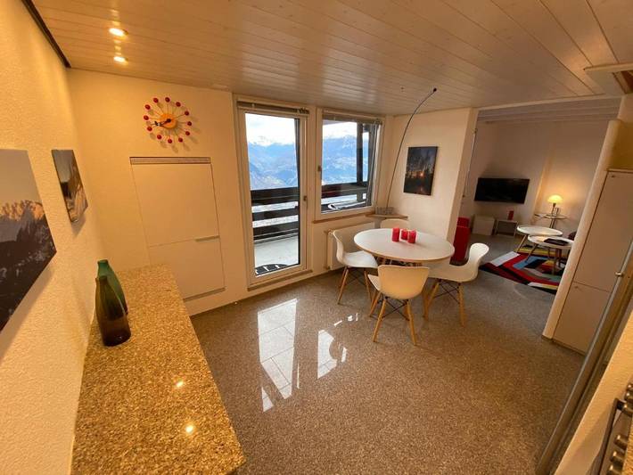 Appartement de vacances pour 4 personnes, avec vue et jardin
