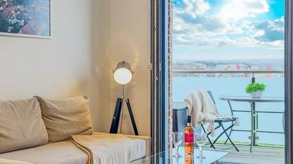 Ferienwohnung für 3 Personen, mit Balkon in Barth