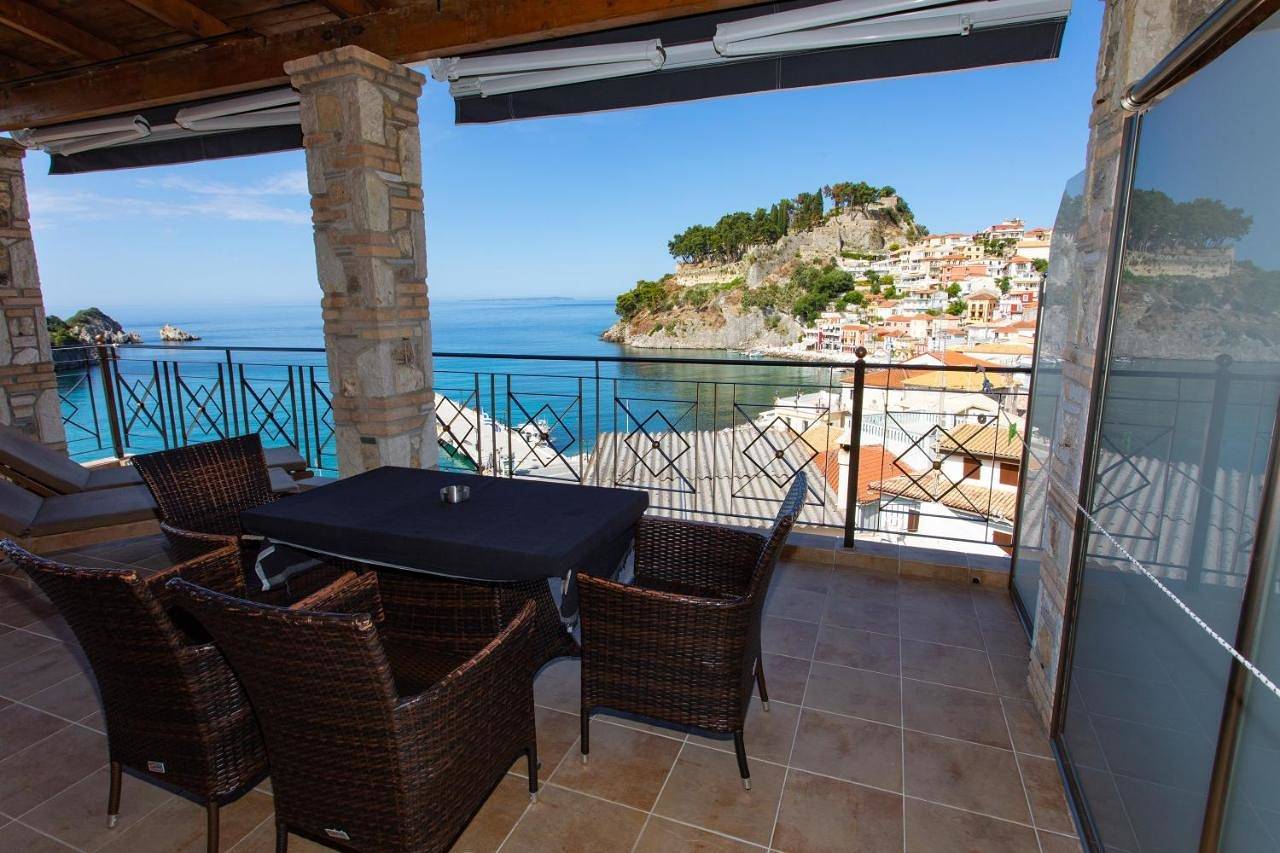 Geheel appartement, Studio with Street View in Parga Stad, Preveza periferie-district