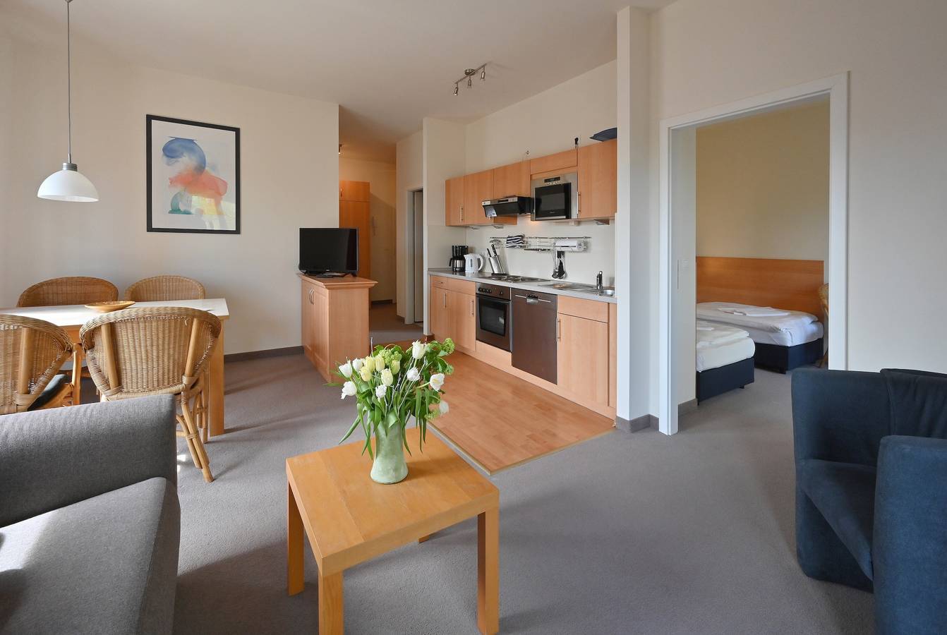 Ganze Wohnung, Ferienwohnung "Villa Celia - 8" in Strandnähe mit Balkon und Wlan in Sellin, Rügen