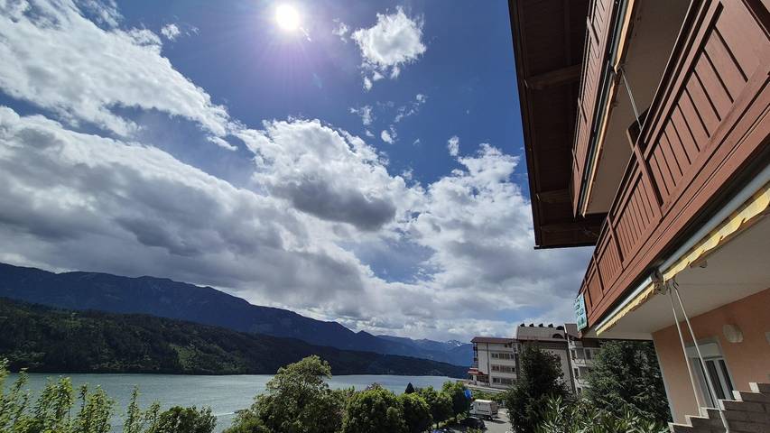 Ferienwohnung für 2 Personen, mit Ausblick und Pool sowie Seeblick und Balkon am Millstätter See - 2