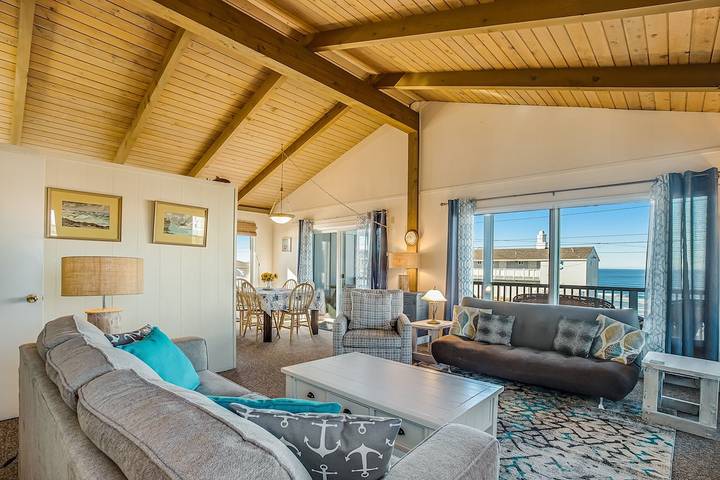 Vacation rental for 8 people, with terrace in Newport (Oregon)