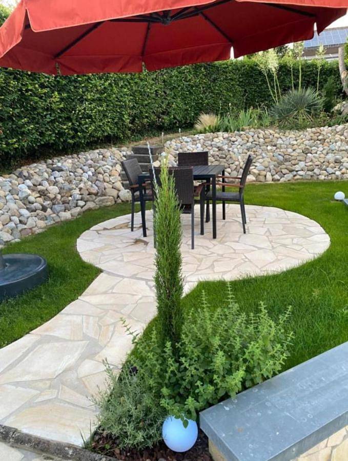 Ferienwohnung für 4 Personen, mit Terrasse und Garten in Bermatingen