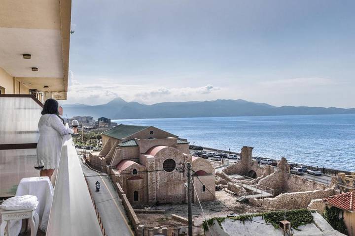 Ferienwohnung für 2 Personen, mit Ausblick und Terrasse in Heraklion