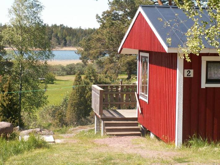 Hus för 5 Personer, med Balkong samt Terass och Bastu och Sjöutsikt på Åland