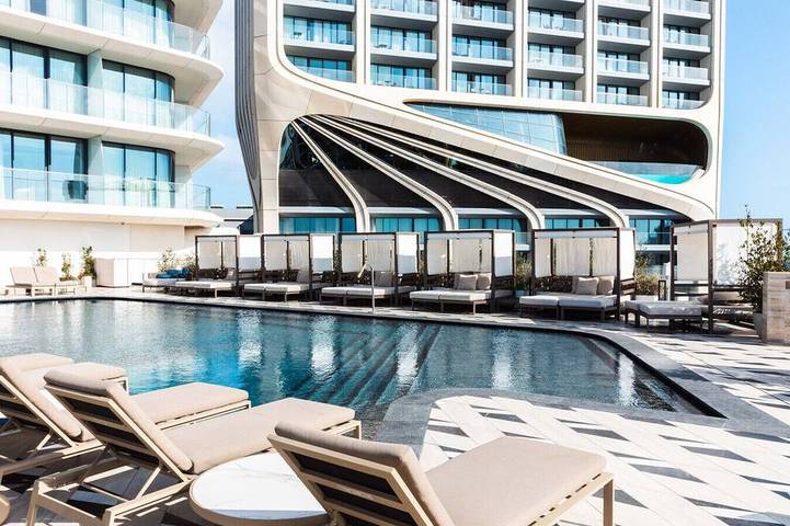 Apartment for 4 people, with balcony and pool in San Giljan