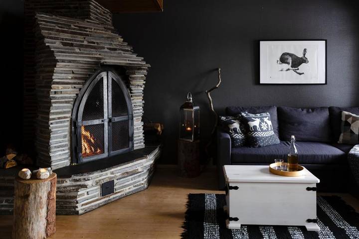 Gîte pour 6 personnes, avec sauna et terrasse, adapté aux familles dans Akaslompolo - 3