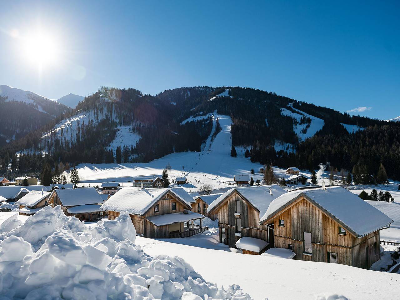 Chalet in Hohentauern mit Außen- Whirlpool in Rottenmanner und Wölzer Tauern, Hohentauern