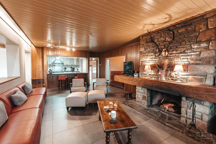 Gîte pour 35 personnes, avec sauna ainsi que jardin et vue, animaux acceptés à Butgenbach - 4