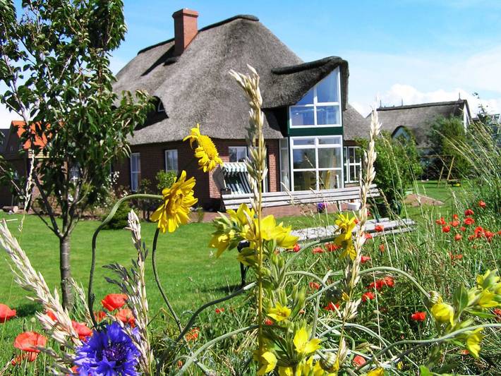 Ganze Ferienwohnung, Ferienwohnung Haß - Ferienwohnung Reethaus in Tönning in Tönning, Halbinsel Eiderstedt