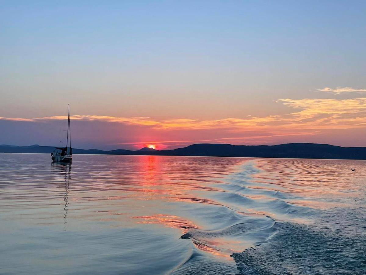 Málna Privát Nyaraló in Balatonlelle, Plattensee Südufer