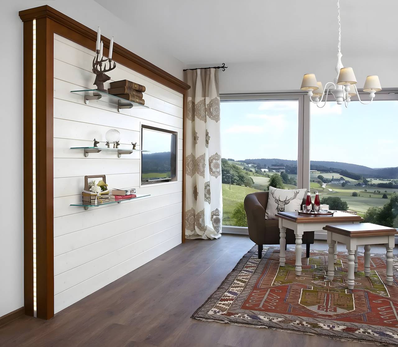 Appartement entier, Appartement 'Kuckucks' avec espace bien-être et vue sur la montagne in Suedlicher Schwarzwald, Ibach