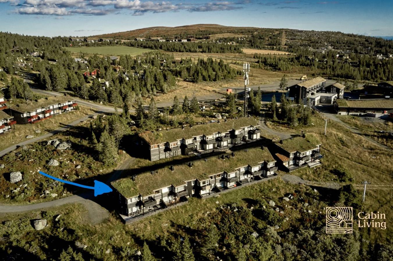 Hel lejlighed, Ferielejlighed for 8 personer med balkon in Hafjell, Øyer