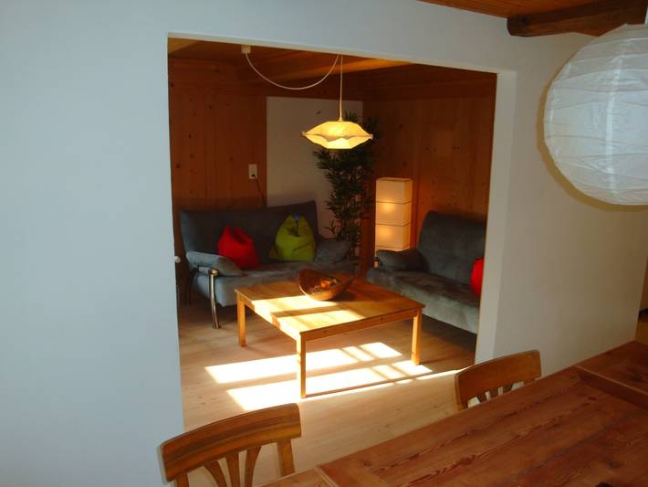 Ganze Ferienwohnung, Ferienwohnung Lavin - Ferienwohnung 85 m2 Standard 4 Personen max. 7 in Lavin, Unterengadin