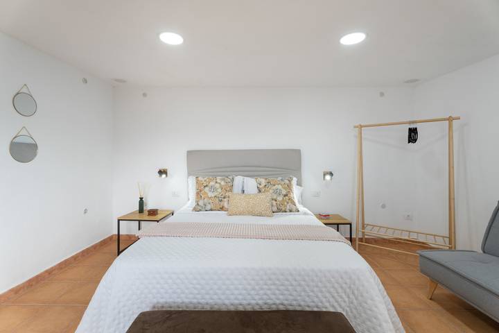 Casa de vacaciones 'Los Pinos' con vistas al mar y terraza privada in Macizo de Anaga, San Cristóbal de La Laguna