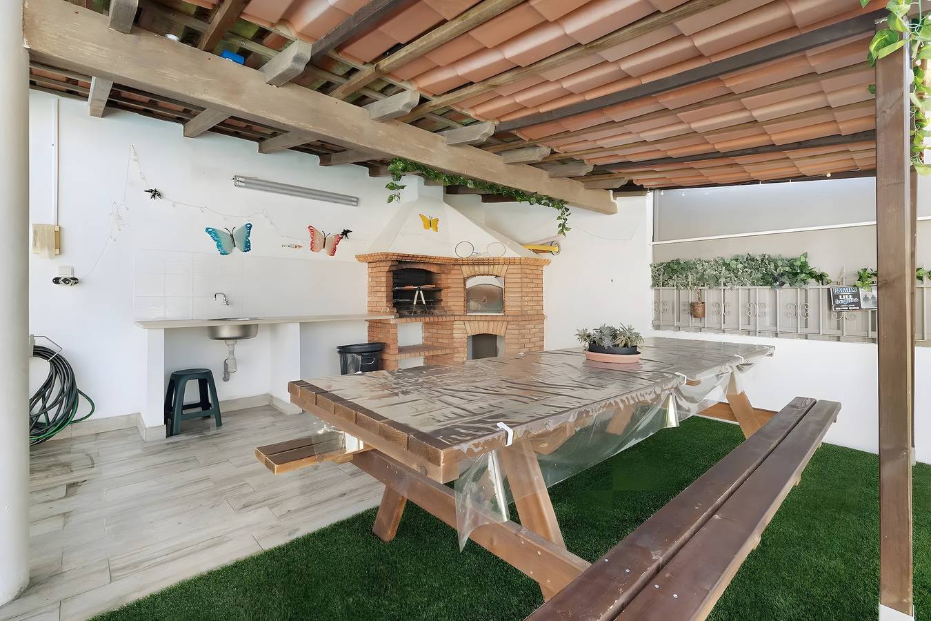 Ferienhaus Villa As Cumadres mit Bergblick, Pool, Garten und Wlan in Setúbal, Halbinsel von Setúbal