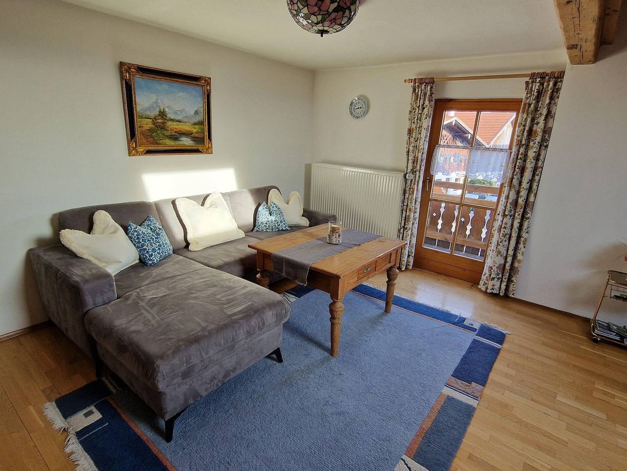 Ganze Ferienwohnung, Ferienwohnung am Marienbrunnen - Ferienwohnung (2 Schlafz.) in Bad Bayersoien, Bayerische Alpen