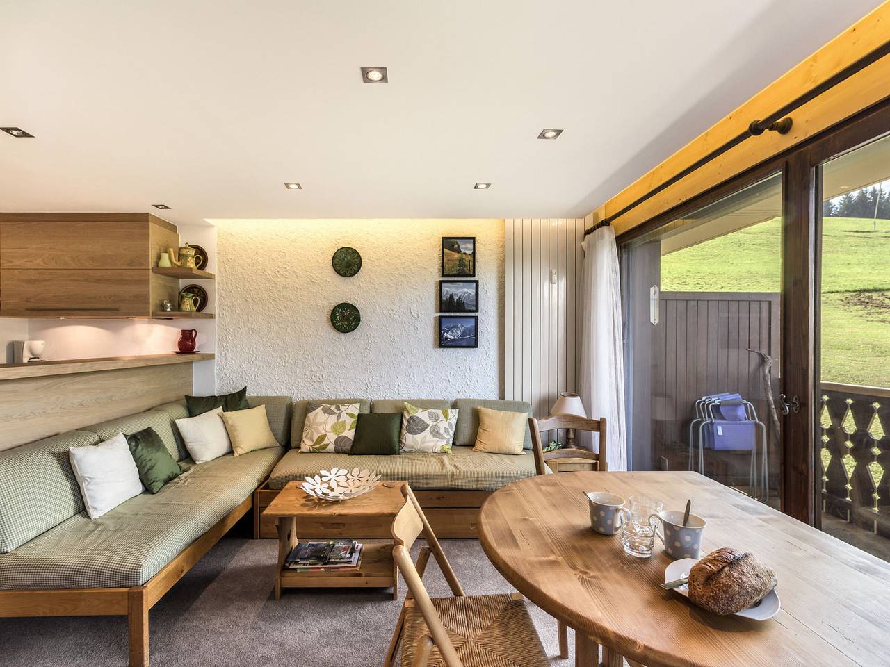 Estudio entero, Estudio a pie de pista en Megève, mascotas permitidas in Megève, Pays du Mont-Blanc