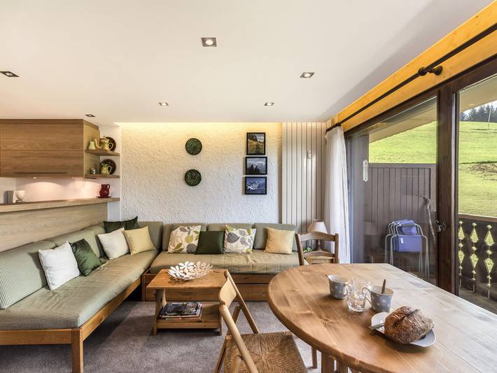 Gîte pour 4 personnes, avec balcon, animaux acceptés à Megève - 3