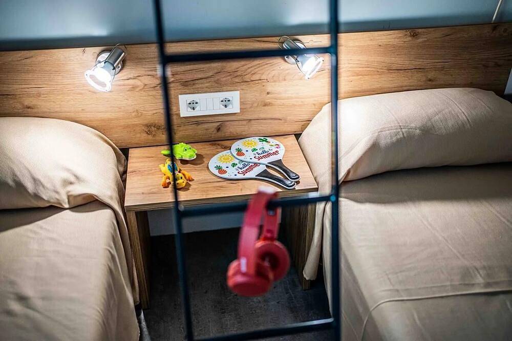 Feriendorf Francesco Lodge Premium Sea Breeze für 5 Personen in Duna Verde, Caorle