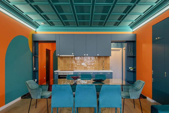 Gîte pour 8 personnes, avec terrasse, animaux acceptés à Bucarest - 4