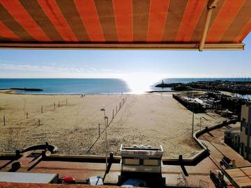 Gîte pour 4 personnes, avec balcon et vue dans Casino de Palavas les Flots