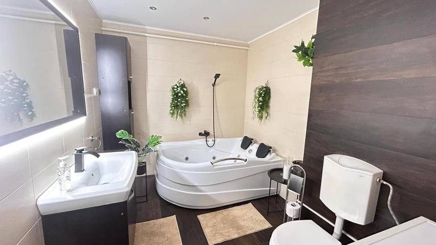 Appartement de vacances pour 2 personnes, avec vue et jardin