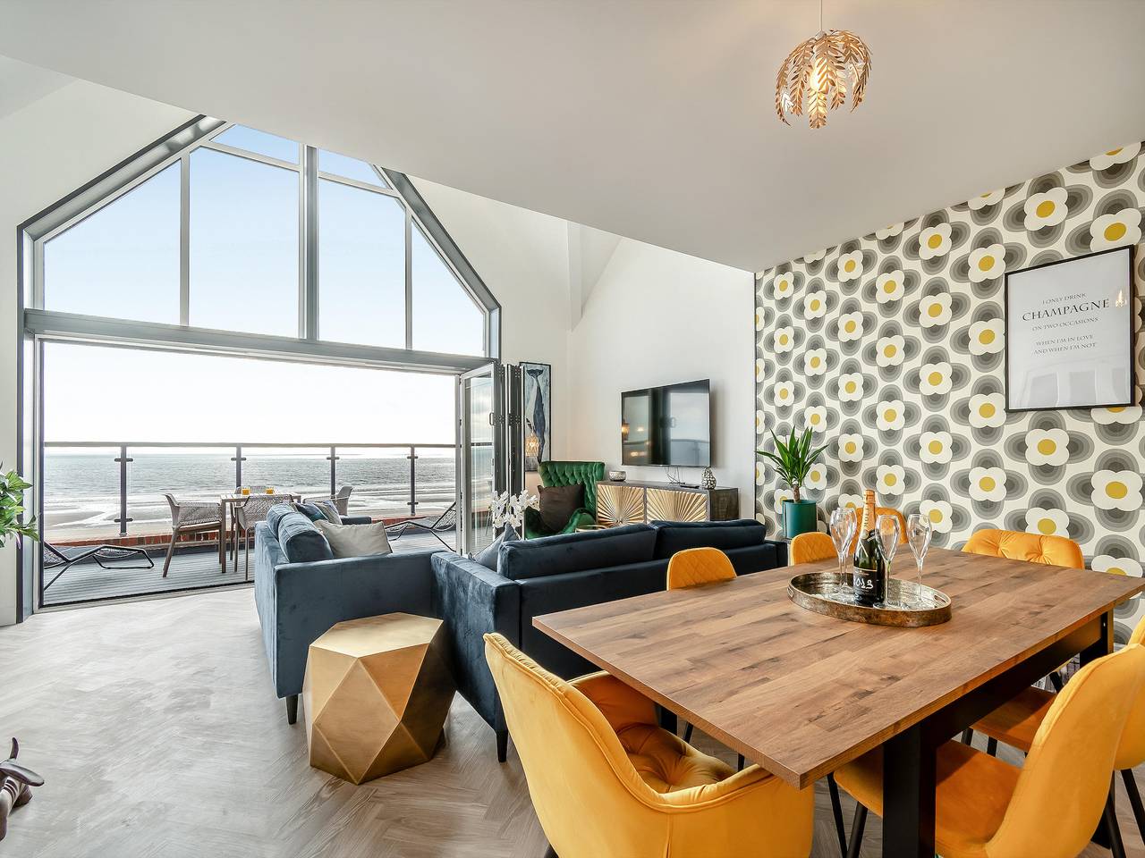 Sandbanks in Bridlington, Östliches Yorkshire